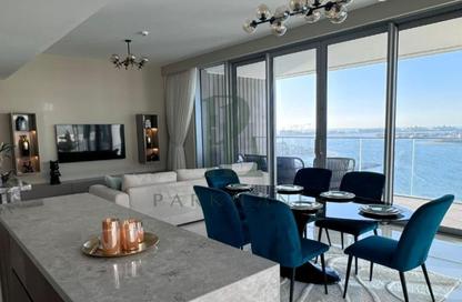 Apartment - 3 Bedrooms - 3 Bathrooms for rent in Beach Isle Tower 2 - Beach Isle - EMAAR Beachfront - Dubai Harbour - Dubai