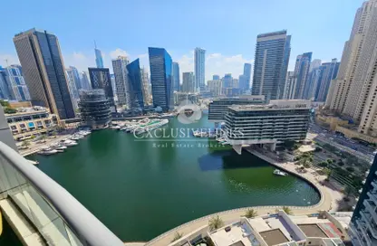 شقة - غرفة نوم - 2 حمامات للايجار في البرج الاوسط - باي سنترال - دبي مارينا - دبي