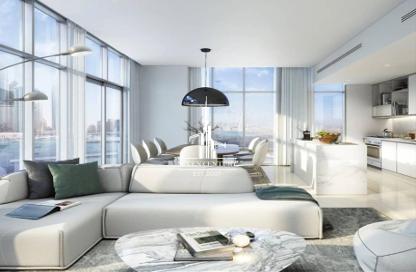 Apartment - 2 Bedrooms - 2 Bathrooms for sale in Seapoint Tower 1 - Seapoint - Emaar Beachfront - Dubai Harbour - Dubai