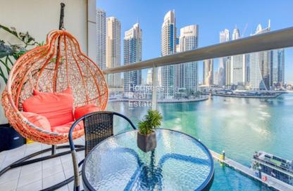 Apartment - 1 Bedroom - 2 Bathrooms for rent in Marina View Tower B - Marina View - Dubai Marina - Dubai Apartment - 1 Bedroom - 2 Bathrooms for rent in Marina View Tower B - Marina View - Dubai Marina - Dubai