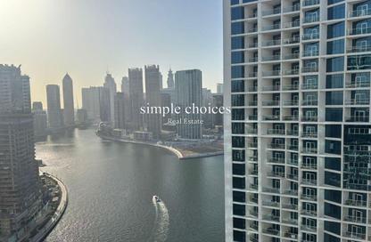 Apartment - Studio - 1 Bathroom for rent in Damac Maison Prive B - Damac Maison Prive - Business Bay - Dubai