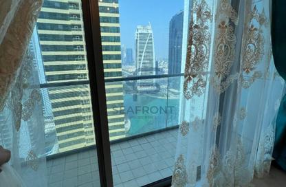 Apartment - 1 - 2 for rent in Indigo Tower - JLT Cluster D - Jumeirah Lake Towers - Dubai
