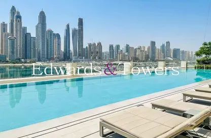 Apartment - 1 Bedroom - 1 Bathroom for rent in Marina Vista Tower 2 - Marina Vista - EMAAR Beachfront - Dubai Harbour - Dubai