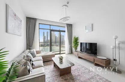 شقة - 2 غرف نوم - 2 حمامات للايجار في برج Marina Vista 2 - مارينا فيستا - إعمار بيتشفرونت - دبي هاربور - دبي