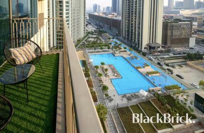 Apartment - 2 Bedrooms - 2 Bathrooms for rent in Downtown Views II Tower 1 - Downtown Views II - Zabeel 2 - Zabeel - Dubai