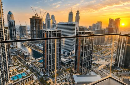 Apartment - 1 - 1 for sale in Peninsula Three - Peninsula - Business Bay - Dubai