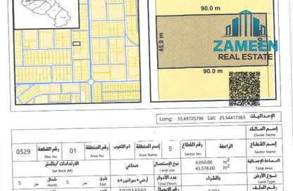 أرض - استوديو للبيع في أم الثعوب - أم القيوين