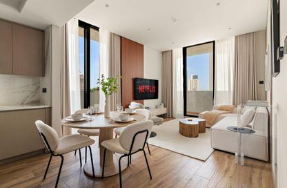 Apartment - 1 Bedroom - 2 Bathrooms for rent in Elegance by Chaimaa - District 18 - Jumeirah Village Circle - Dubai