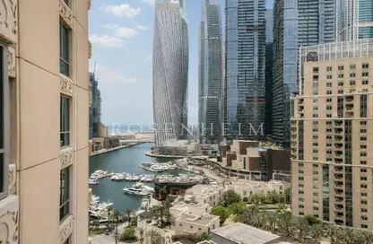 Apartment - 1 Bedroom - 2 Bathrooms for rent in Al Mesk Tower - Dubai Marina Towers - Dubai Marina - Dubai