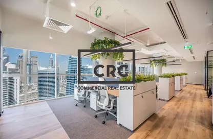 Office Space - 1 Bedroom for rent in Swiss Tower - JLT Cluster Y - Jumeirah Lake Towers - Dubai