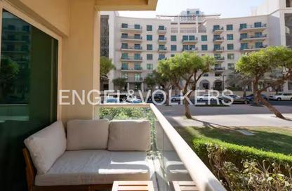 Apartment - 1 Bedroom - 1 Bathroom for rent in Al Dhafra 4 - Al Dhafra - Greens - Dubai