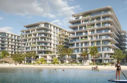 Apartment - 3 Bedrooms - 4 Bathrooms for sale in Blue Beach Residence - Ajmal Makan City - Sharjah Waterfront City - Sharjah