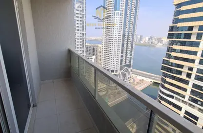 شقة - 2 غرف نوم - 2 حمامات للايجار في ترحاب ريزيدنس - القصباء - الشارقة