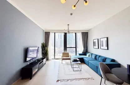 شقة - غرفة نوم - 2 حمامات للايجار في مرتفعات بوليفارد برج 1 - مرتفعات بوليفارد - وسط مدينة دبي - دبي