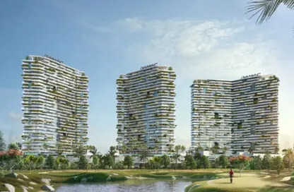 شقة - غرفة نوم - 1 حمام للبيع في برج Golf Greens 2 A - جولف جرينز 2 - جولف جرينز - داماك هيلز - دبي