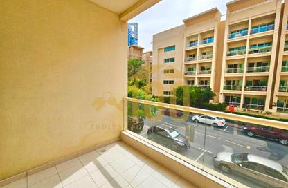 Apartment - Studio - 1 Bathroom for rent in Al Dhafra 3 - Al Dhafra - Greens - Dubai