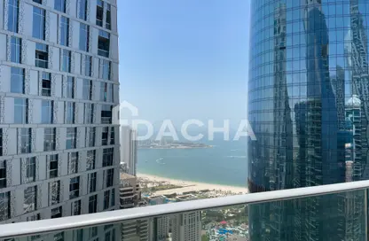 Apartment - 1 Bedroom - 3 Bathrooms for rent in Damac Heights - Dubai Marina - Dubai