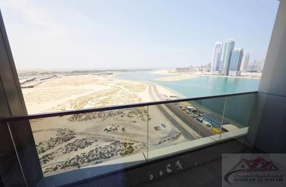 Apartment - 1 - 2 for rent in La Plage Tower - Al Mamzar - Sharjah - Sharjah