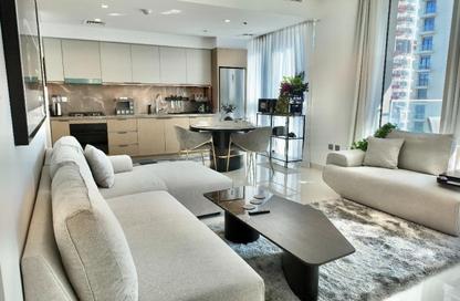 Apartment - 1 Bedroom - 1 Bathroom for rent in Beach Isle Tower 1 - Beach Isle - EMAAR Beachfront - Dubai Harbour - Dubai