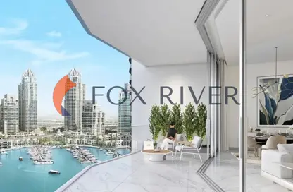 Apartment - 1 Bedroom - 1 Bathroom for sale in Marina Shores - Dubai Marina - Dubai