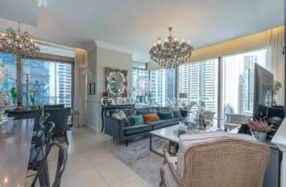 شقة - 2 غرف نوم - 2 حمامات للايجار في بوابة المارينا 1 - مارينا جيت - دبي مارينا - دبي