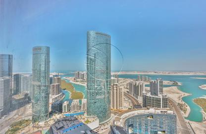 Apartment - 2 Bedrooms - 3 Bathrooms for rent in The Gate Tower 1 - Shams Abu Dhabi - Al Reem Island - Abu Dhabi