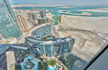 Apartment - 2 Bedrooms - 3 Bathrooms for rent in The Gate Tower 1 - Shams Abu Dhabi - Al Reem Island - Abu Dhabi
