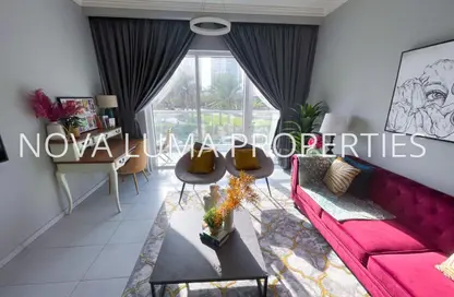 شقة - غرفة نوم - 2 حمامات للايجار في محكمه الريجنت - منطقة 14 - قرية جميرا الدائرية - دبي