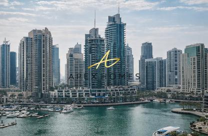 Apartment - Studio - 1 Bathroom for rent in Cayan Tower - Dubai Marina - Dubai