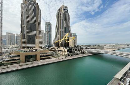 Apartment - Studio - 1 Bathroom for rent in Cayan Tower - Dubai Marina - Dubai