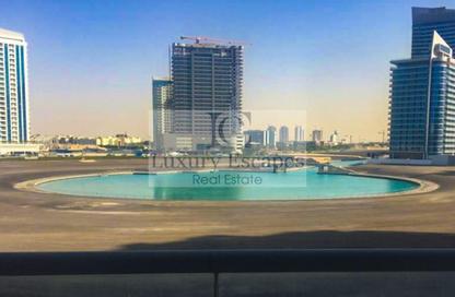 Apartment - 1 Bedroom - 2 Bathrooms for rent in Hub Canal 1 - Hub Golf View Apartments - Dubai Sports City - Dubai