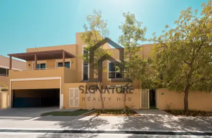 فيلا - 5 غرف نوم - 6 حمامات للايجار في الورد - حدائق الراحة - أبوظبي