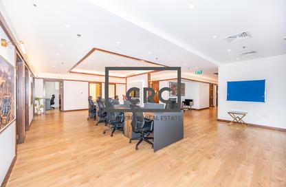Office Space - Studio - 1 Bathroom for rent in Marina Plaza - Dubai Marina - Dubai