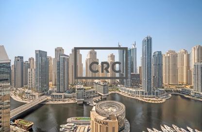Office Space - Studio - 1 for rent in Marina Plaza - Dubai Marina - Dubai