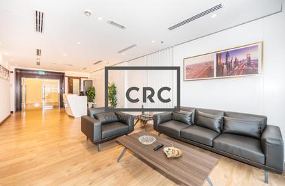 Office Space - Studio - 1 Bathroom for rent in Marina Plaza - Dubai Marina - Dubai