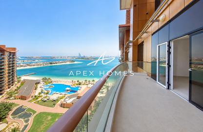 Apartment - 1 - 2 for rent in Sapphire - Tiara Residences - Palm Jumeirah - Dubai