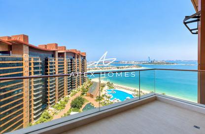 Apartment - 1 - 2 for rent in Sapphire - Tiara Residences - Palm Jumeirah - Dubai