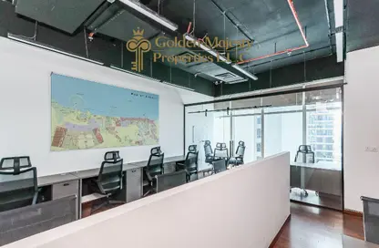 Office Space - Studio - 2 Bathrooms for rent in Park Lane Tower - Business Bay - Dubai