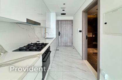 Apartment - Studio - 1 Bathroom for rent in Samana Santorini - Dubai Studio City - Dubai
