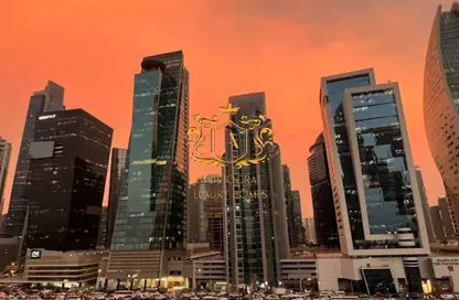 Office Space - 1 Bedroom - 1 Bathroom for rent in The Prime Tower - Business Bay - Dubai