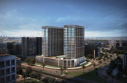 Apartment - 2 Bedrooms - 3 Bathrooms for sale in Binghatti Ghost - Dubai Healthcare City 2 - Al Jaddaf - Dubai
