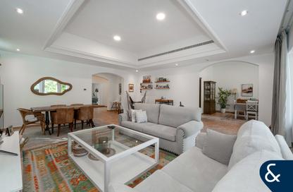 Villa - 3 Bedrooms - 4 Bathrooms for rent in Townhouses - Green Community Motor City - Motor City - Dubai