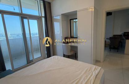 Apartment - 1 Bedroom - 2 Bathrooms for rent in Ghalia Tower - District 18 - Jumeirah Village Circle - Dubai