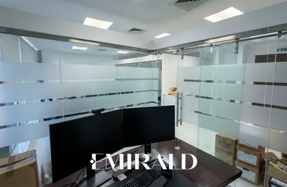 Office Space - Studio - 1 Bathroom for rent in I Rise Tower - Barsha Heights (Tecom) - Dubai