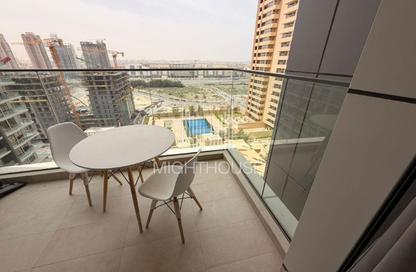 Apartment - Studio - 1 Bathroom for rent in Golden Dream Tower 1 - District 18 - Jumeirah Village Circle - Dubai