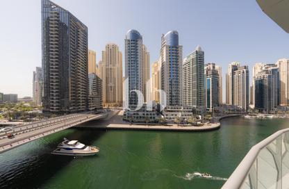 Apartment - 3 Bedrooms - 3 Bathrooms for rent in The Waves Tower B - The Waves - Dubai Marina - Dubai