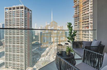 Apartment - Studio - 1 Bathroom for rent in Peninsula Five - Peninsula - Business Bay - Dubai