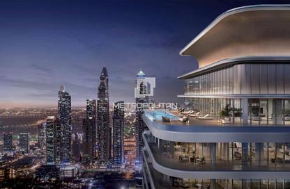 Apartment - 1 Bedroom - 1 Bathroom for sale in Seapoint Tower 2 - Seapoint - EMAAR Beachfront - Dubai Harbour - Dubai