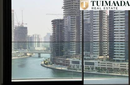 Apartment - Studio - 1 for rent in Peninsula Four - Peninsula - Business Bay - Dubai