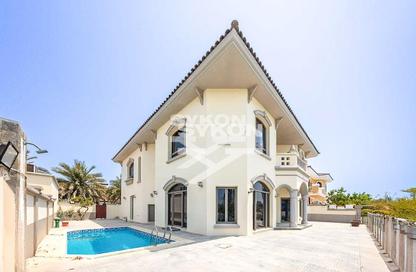 Villa - 5 - 6 for rent in Garden Homes Frond E - Garden Homes - Palm Jumeirah - Dubai